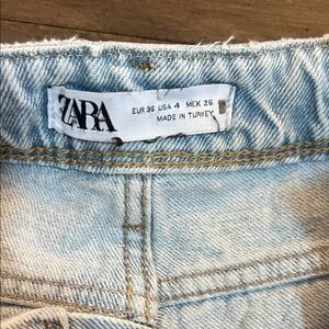 Zara Light Blue Denim Jeans
